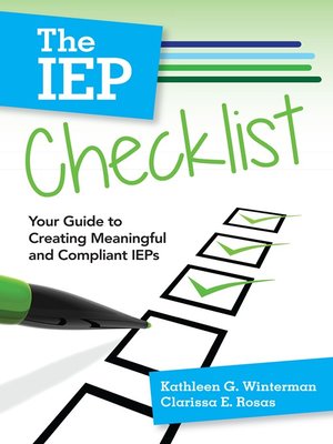 cover image of The IEP Checklist